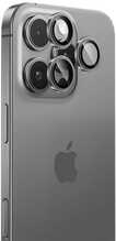 Kaamera kaitseklaas Benks Glass Warrior Lens Protector, Apple iPhone 16 Pro/16 Pro Max, hõbe, 3 tk