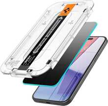 Kaitseklaas Spigen Glas.TR EZ Fit Privacy, iPhone 15 Pro Max