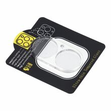 Kaitseklaas kaamerale OEM 5D Full Glue, iPhone 16 Plus, läbipaistev