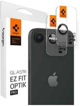 Kaamera kaitseklaas Spigen Optik Pro Glas.TR EZ Fit, iPhone 16e, must, 2 tk