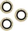 Kaamera kaitseklaas HARD DIAMOND TOPT, Apple iPhone 14 Pro/14 Pro Max, kuldne, 3 tk