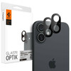 Kaamera kaitseklaas Spigen Glass tR Optik, iPhone 16/16 Plus, must, 2 tk