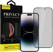 Kaitseklaas Privacy Glass, Apple iPhone 14 Pro Max, must