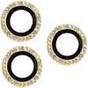 Kaamera kaitseklaas HARD DIAMOND TOPT, Apple iPhone 17 Pro/17 Pro Max, gold, 3 tk