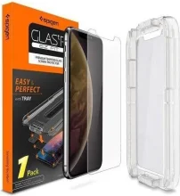 Kaitseklaas Spigen Glas.tR EZ Fit, iPhone XR