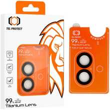 Kaamera kaitseklaas Tel Protect Titanium Lens 99 proc. AR, Apple iPhone 17, must, 2 tk