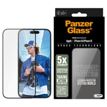 Keraamiline ekraanikaitse PanzerGlass, Apple iPhone 16, 6.1, Ultra-Wide Fit, 2853