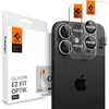 Kaamera kaitseklaas Spigen Optik Pro GLAS.TR EZ FIT, iPhone 16/16 Plus/17, hõbe, 2 tk