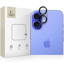 Kaamera kaitsekate Tech-Protect Cam Fit+, Apple iPhone 16/16 Plus, läbipaistev