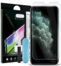 Kaitseklaas Fusion Accessories UV 9H, Apple iPhone 11 Pro Max, Full Cover