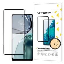 Karastatud klaas Wozinsky Full Glue, Motorola Moto G62, must