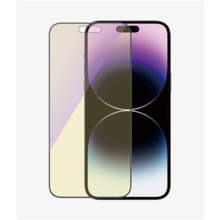 Ekraanikaitseklaas PanzerGlass, Apple iPhone 14 Pro Max, must, antibakteriaalne, Ultra-Wide Fit