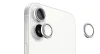 Kaamera objektiivi kaitse Evelatus Armor, Apple iPhone 16/16 Plus, valge