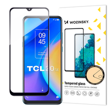 Karastatud klaas Wozinsky 9H, TCL 20 SE, must