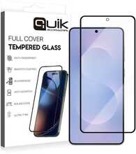 Telefoni kaitseklaas Quik Full Cover Tempered Glass, Samsung Galaxy S25 Edge, 6.7, 9H