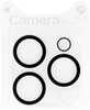 Kaamera kaitseklaas HARD SILK PRINT, Apple iPhone 17 (island), TOPT