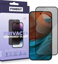 Kaitseklaas Fonekit Privacy+ Full Cover, Google Pixel 9A