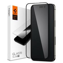 Kaitseklaas Spigen GLASS FC, Apple iPhone 14 Pro Max, must raam