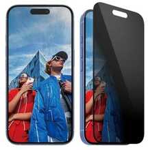 Ekraanikaitseklaas PanzerGlass Privacy, Apple iPhone 16, 6.1, must