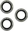 Kaitseklaas HARD DIAMOND TOPT, Apple iPhone 16 Pro/16 Pro Max, hall, 3 tk