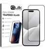 Telefoni kaitseklaas Quik Full Cover Tempered Glass, Apple iPhone 16, 6.1, 9H