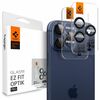 Kaamera kaitse Spigen Optik.tR EZ Fit Titanium Blue, iPhone 14 Pro/Pro Max/15 Pro/15 Pro Max, 2 tk