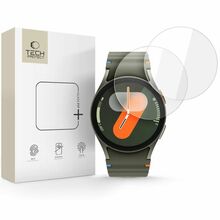 Karastatud kaitseklaas Tech-Protect Glass Fit+, Samsung Galaxy Watch 4/5/6/7/FE, 40 mm, 2 tk