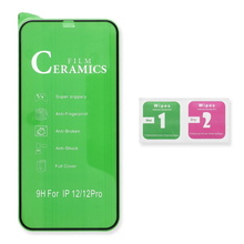 Kaitseklaas HQ 5D Full Glue Ceramic Glass, Apple iPhone 13 Pro Max, must