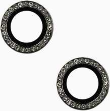 Kaitseklaas HARD DIAMOND TOPT, Apple iPhone 15/15 Plus, must, 2 tk