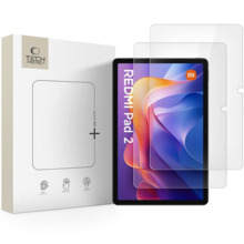 Kaitseklaas Tech-Protect Glass Fit+, Xiaomi Redmi Pad 2 SE 11.0, 2tk, läbipaistev