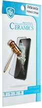 Ekraanikaitseklaas OEM 5D Ceramic Glass, Xiaomi Redmi Note 14 Pro+ 5G, must