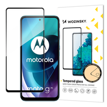 Karastatud klaas Wozinsky Full Glue, Motorola Moto G71 5G, must