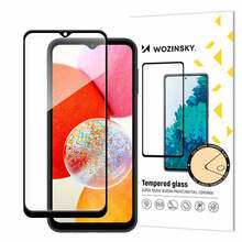 Karastatud klaas Wozinsky Full Glue, Samsung A15/A15 5G, must raam