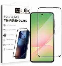 Telefoni kaitseklaas Quik Full Cover Tempered Glass, Samsung Galaxy A57, 6.7, 9H