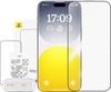 Karastatud klaas Baseus Crystalline Anti-Glare, iPhone 15 Plus, must