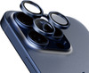 PanzerGlass Hoops kaamera objektiivi kaitseklaas, Apple iPhone 15 Pro/Pro Max, Blue Titanium