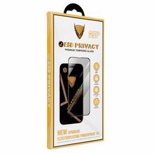 Ekraanikaitseklaas OG 6D Premium Privacy, iPhone 15 Plus, must