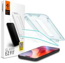 Kaitseklaas Spigen Glas.tR EZ Fit, iPhone 16 Pro Max, 2 tk