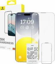 Kaitseklaas Baseus Diamond Tempered Glass, iPhone 15 Pro, 0.3 mm