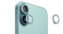 Kaamera objektiivi kaitse Evelatus Apple iPhone 16/16 Plus, Armor Teal