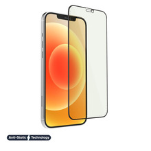 Telefoni kaitseklaas Fusion Accessories 6D Anti-Static, must, iPhone 13 Pro Max