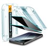 Ekraanikaitseklaas Spigen Glas.TR EZ Fit Privacy, iPhone 15 Pro Max, 2tk