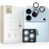 Kaamera kaitsekate Tech-Protect Camring Fit+, Apple iPhone 14 Pro/Max, 15 Pro/Max, 16 Pro/Max, 17 Pro/Max, läbipaistev