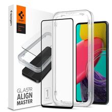 Kaitseklaas Spigen ALM Glass FC, Samsung Galaxy M53 5G, must