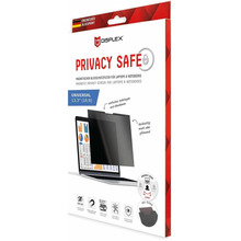 Ekraani privaatuse filter Displex Universal Privacy Safe Glass, 13.3, 16:9, läbipaistev