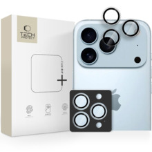 Kaamera kaitsekate Tech-Protect Camring Fit+, Apple iPhone 14 Pro/Max, 15 Pro/Max, 16 Pro/Max, 17 Pro/Max, läbipaistev