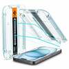 Kaitseklaas Spigen Glass tR EZ Fit, transparency iPhone 15/16, 6.1, 2tk