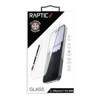 Kaitseklaas Raptic X-Doria Full Glass, Apple iPhone 14 Pro, täisekraan