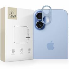 Kaamera kaitseklaas Tech-Protect Camalloy Fit+, iPhone 17, sinine