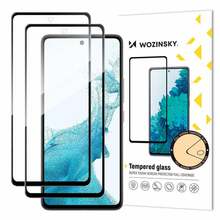Kaitseklaas Wozinsky Super Tough Full Glue, Samsung Galaxy A53 5G, must, 2 tk